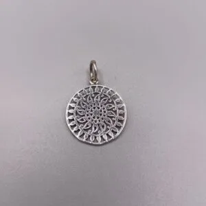 Colgante mandala rueda de la justicia