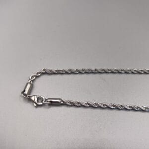 Cordon de acero inoxidable 45cm