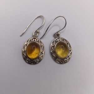 pendientes de citrino