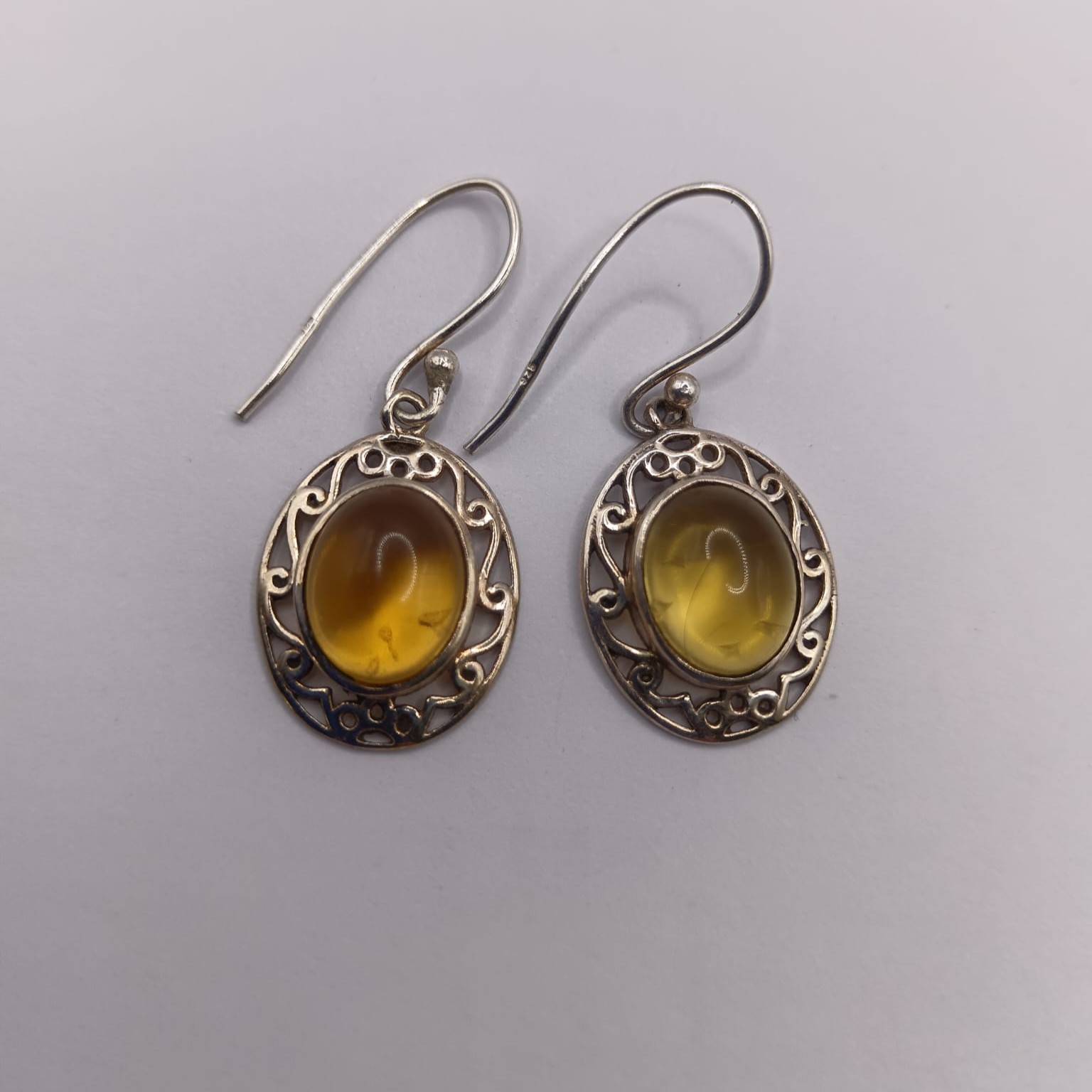 pendientes de citrino