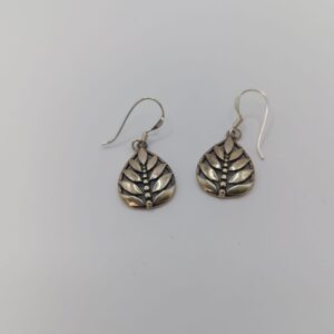 pendientes de hojas hippy